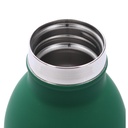 Round white ice cream thermos 0,3L cm6,8x4,8h17,9