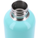 Round yellow steel thermos 0,5L cm7,5x3,5h22,5