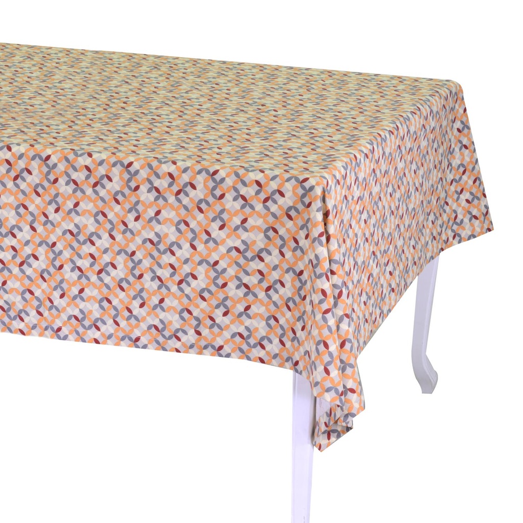 Tovaglia optical bordeaux rettangolare cm140x180