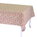 Tovaglia optical bordeaux rettangolare cm140x180