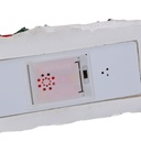 Resin led train with music cm34x11,5h18,5