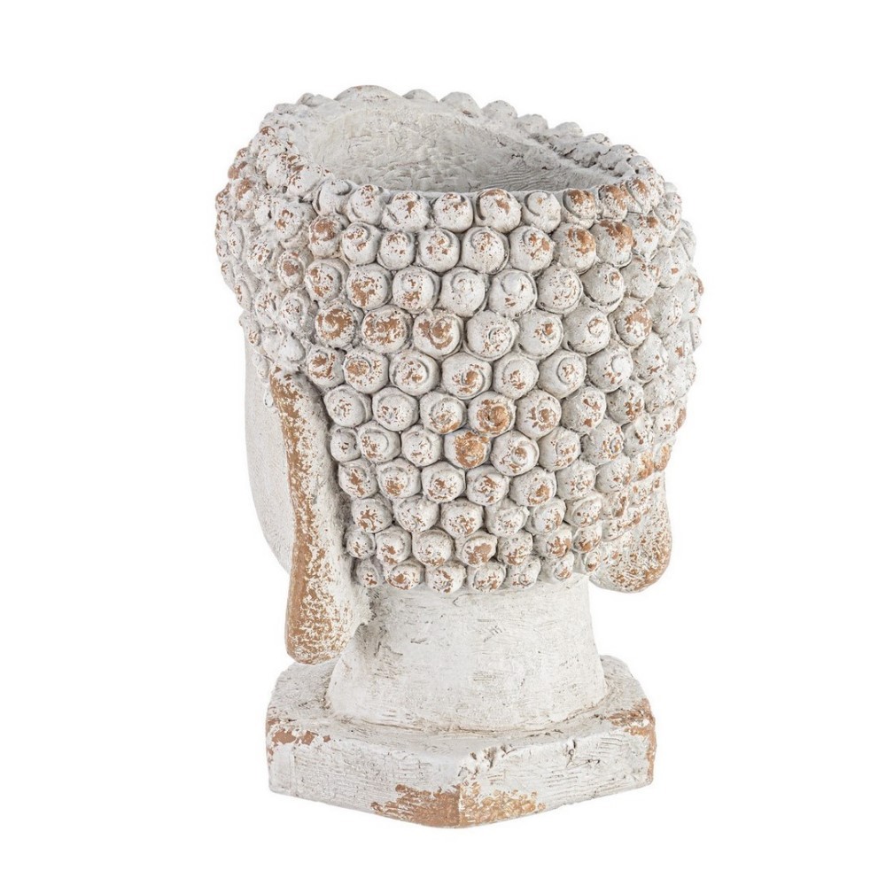 Vaso testa Buddha Magnesia D35 cm