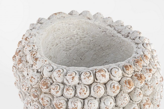 Vaso testa Buddha Magnesia D35 cm