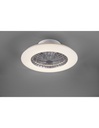 Ventilatore Lampadario Led Dimmerabile Stralsund Alluminio Trio Lighting
