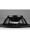 Ventilatore Lampadario Led Dimmerabile Stralsund Nero Trio Lighting
