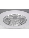 Ventilatore Moderno Luce Led 30w Dimmerabile Farsund Bianco Trio Lighting