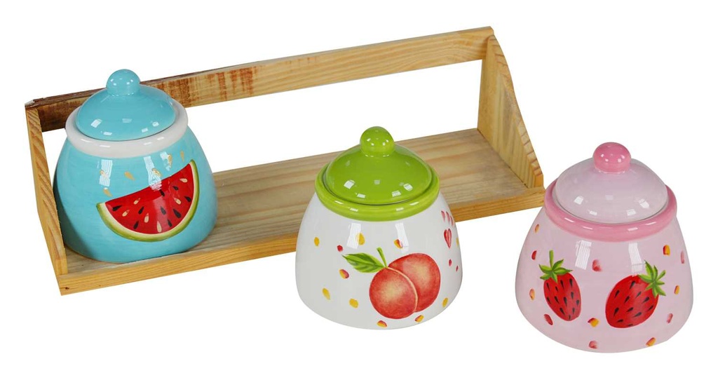 Zuccheriera tris summer con base ln-4610