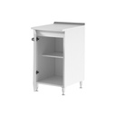 Mobile per cucina  Bianco Frassinato 1 anta Cm 40x50xH 85