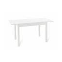 Tavolo allungabile Bianco Frassinato in legno nobilitato cm 70x110/150