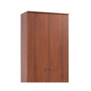 Armadio scarpiera multiuso Noce Antico legno nobilitato 2 ante h182x71x38