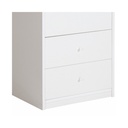 Mobile con asse da stiro Bianco cassetti legno nobilitato cm 44x57xH.89