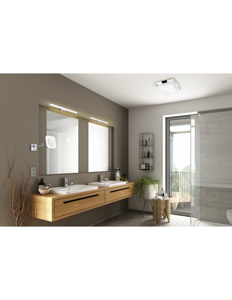 Applique Cromo Da Specchio Mattimo Led IP44 Trio Lighting