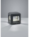 Applique Cubo Led da Esterno Logone Antracite IP65 Trio Lighting