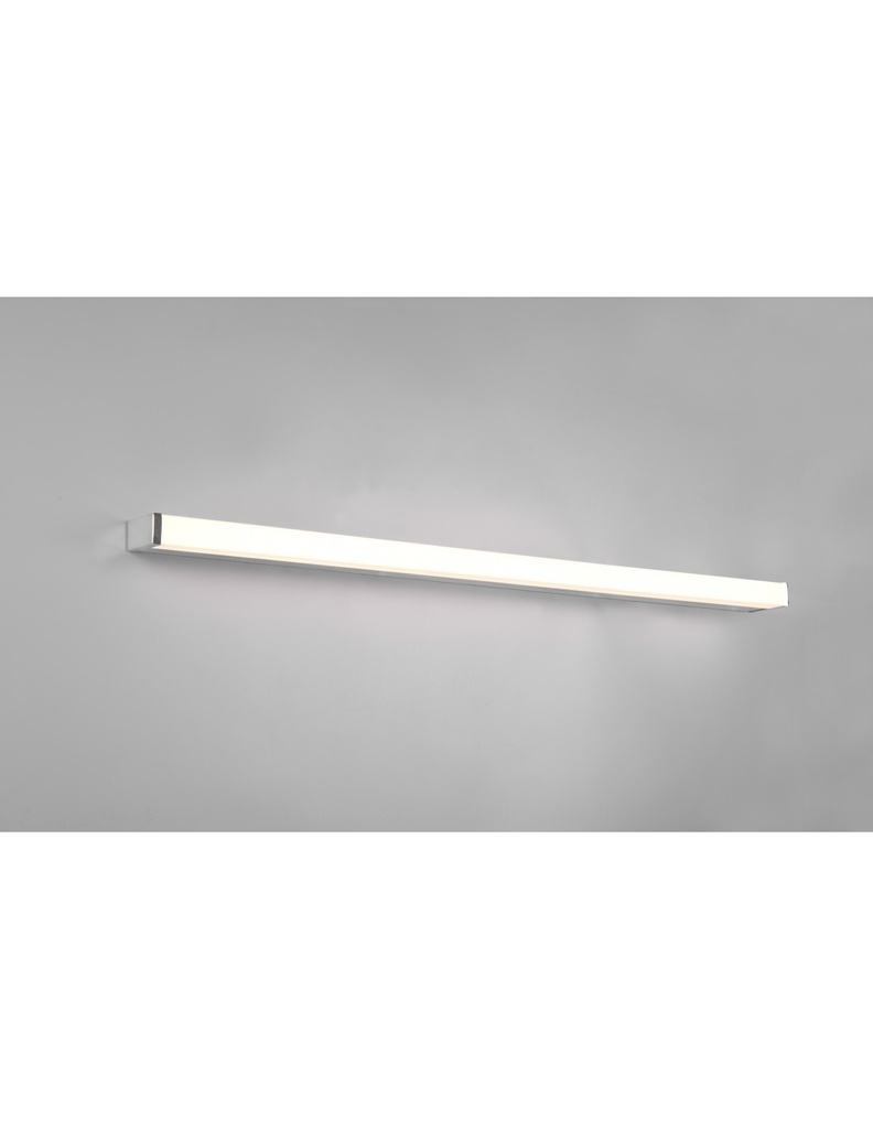 Applique Da Bagno Rettangolare Led 20w Fabio Cromo IP44 Trio Lighting