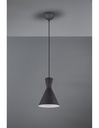 Sospensione Per Isola Enzo Doppio Cono Nero Trio Lighting