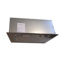 Cappa aspirante sottopensile da incasso grigio 49,5x28 cm