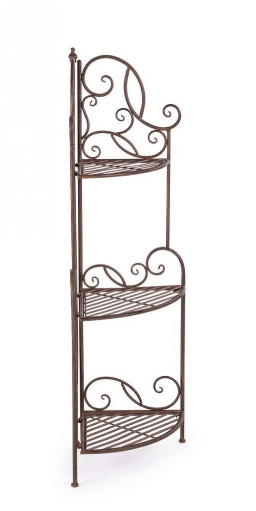 Angoliera Pieghevole Melanie Marrone