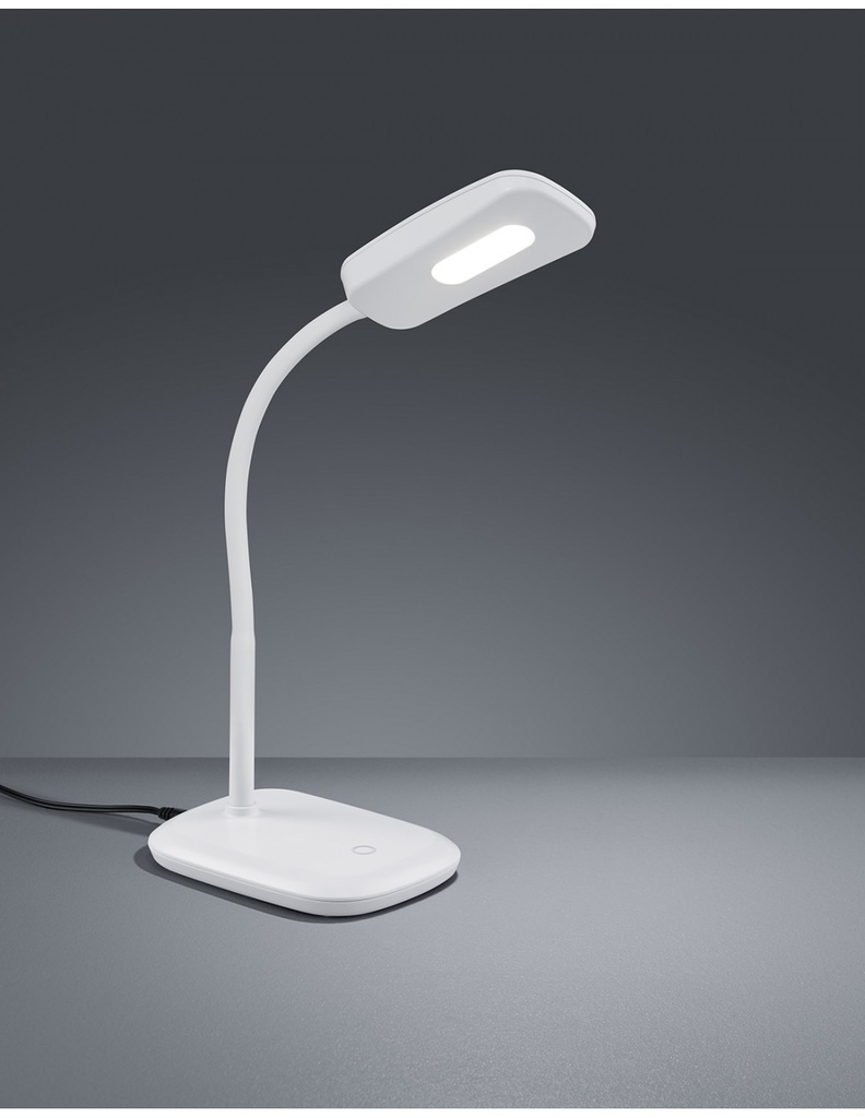 Lampada da Scrivania LED 3,5W Boa Bianco H36 cm