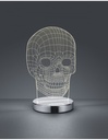 Lampada da Tavolo Led Skull Dimmerabile H21 cm