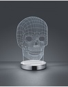 Lampada da Tavolo Led Skull Dimmerabile H21 cm