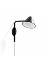 Applique LED Antares in metallo nero STS