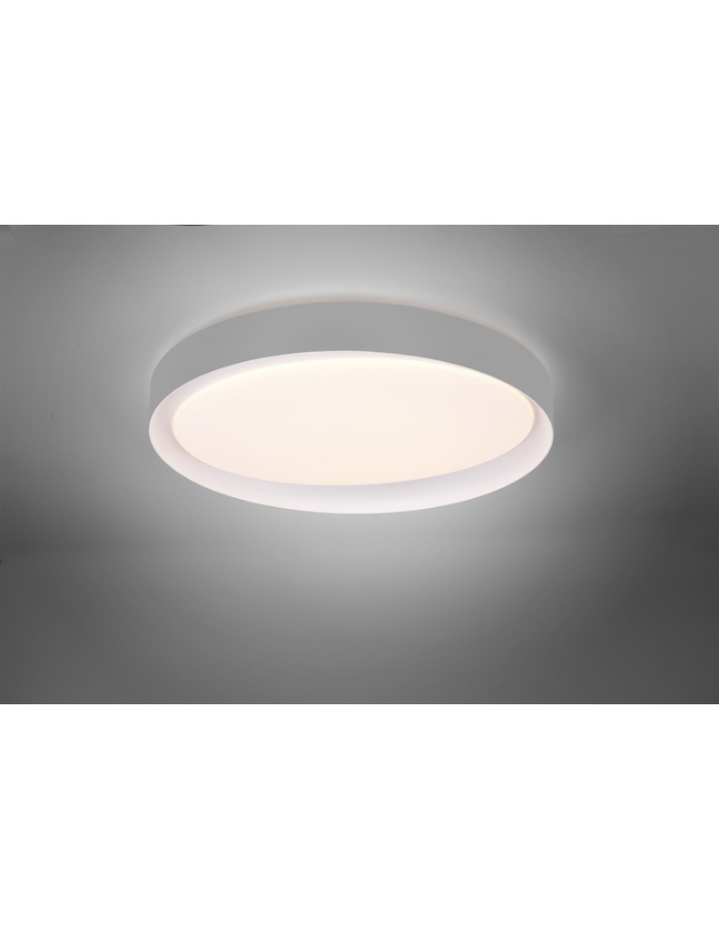 Plafoniera LED Dimmerabile Ø48 cm Grigio