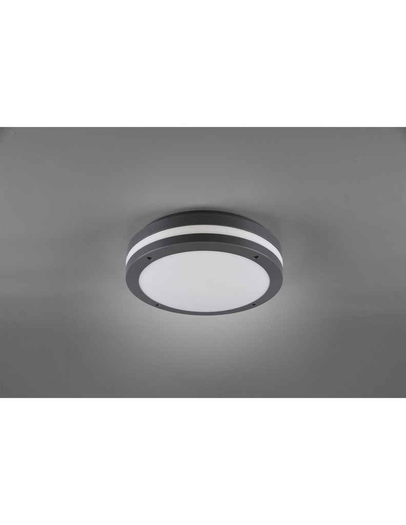 Plafoniera da Esterno Kendal LED Antracite Ø30 cm