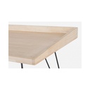 Scrivania vintage in legno e metallo District - 142x61x78 cm