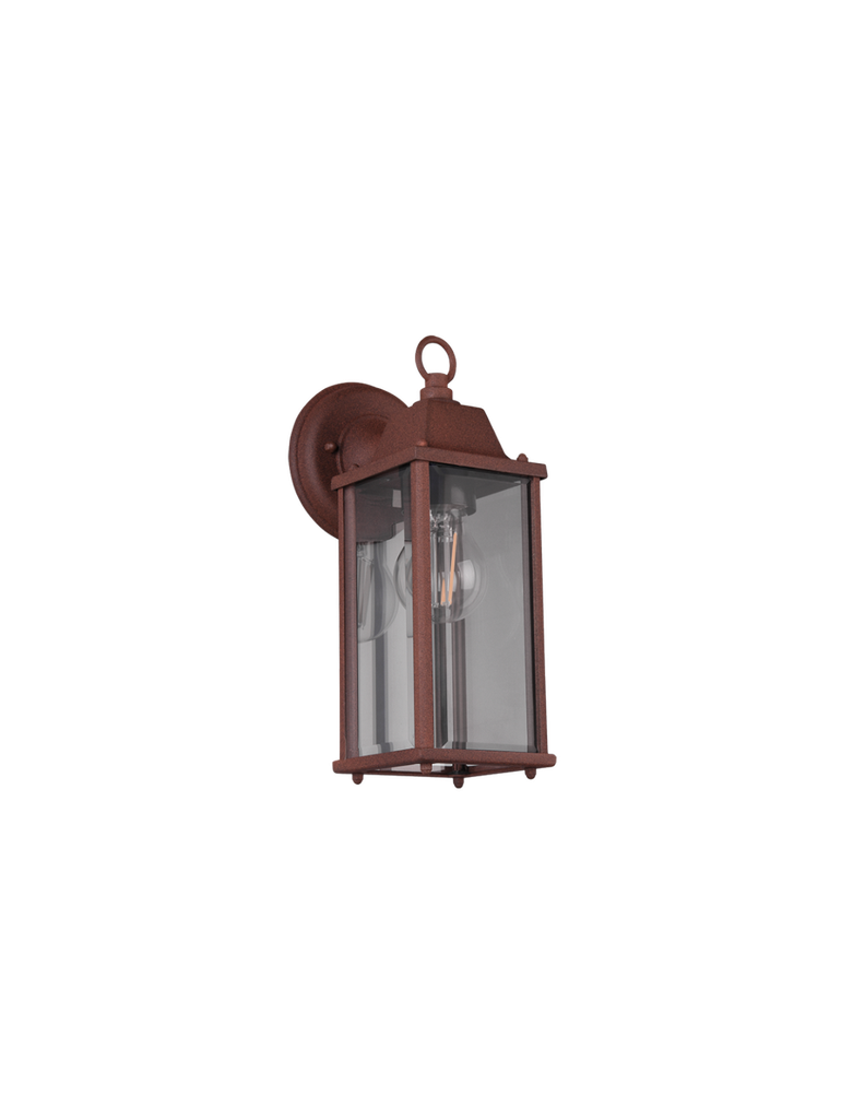 Applique Lanterna da Esterno Olona Ruggine IP23 Trio Lighting