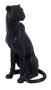 Statuetta Zulu Leopardo industrial - 22,5x19x35,5 cm