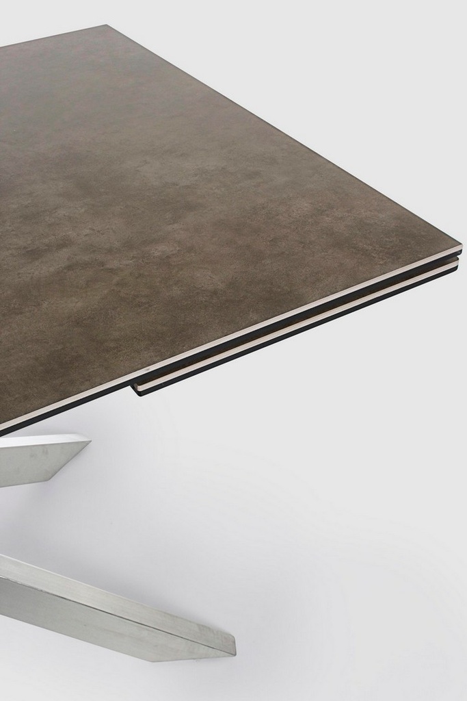 Tavolo Allungabile Acciaio Ceramica Arzachel 160/240 x 90 cm