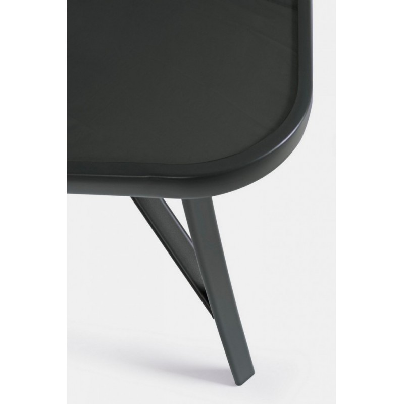 Tavolo per esterno in acciaio Martinez 150x90x70cm