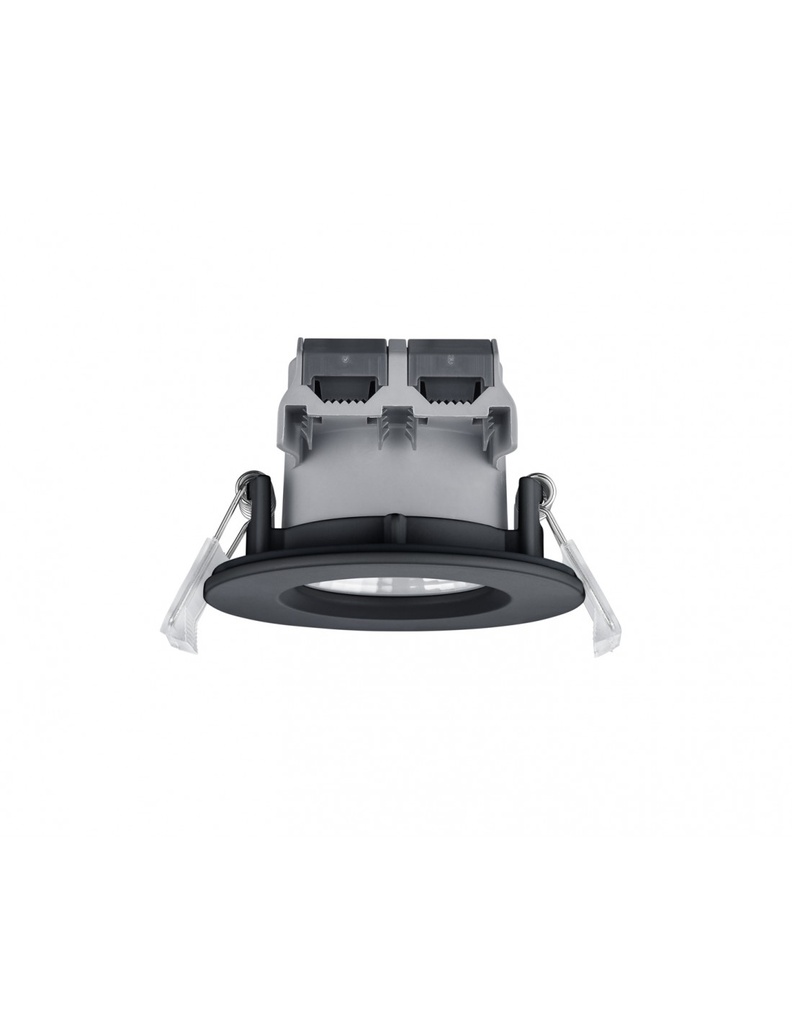 Faretto da Incasso Rotondo Nero Led 5W IP65 Ø8 cm