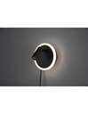 Applique Led Faretto Spot Orientabile Jordan Nero Trio Lighting