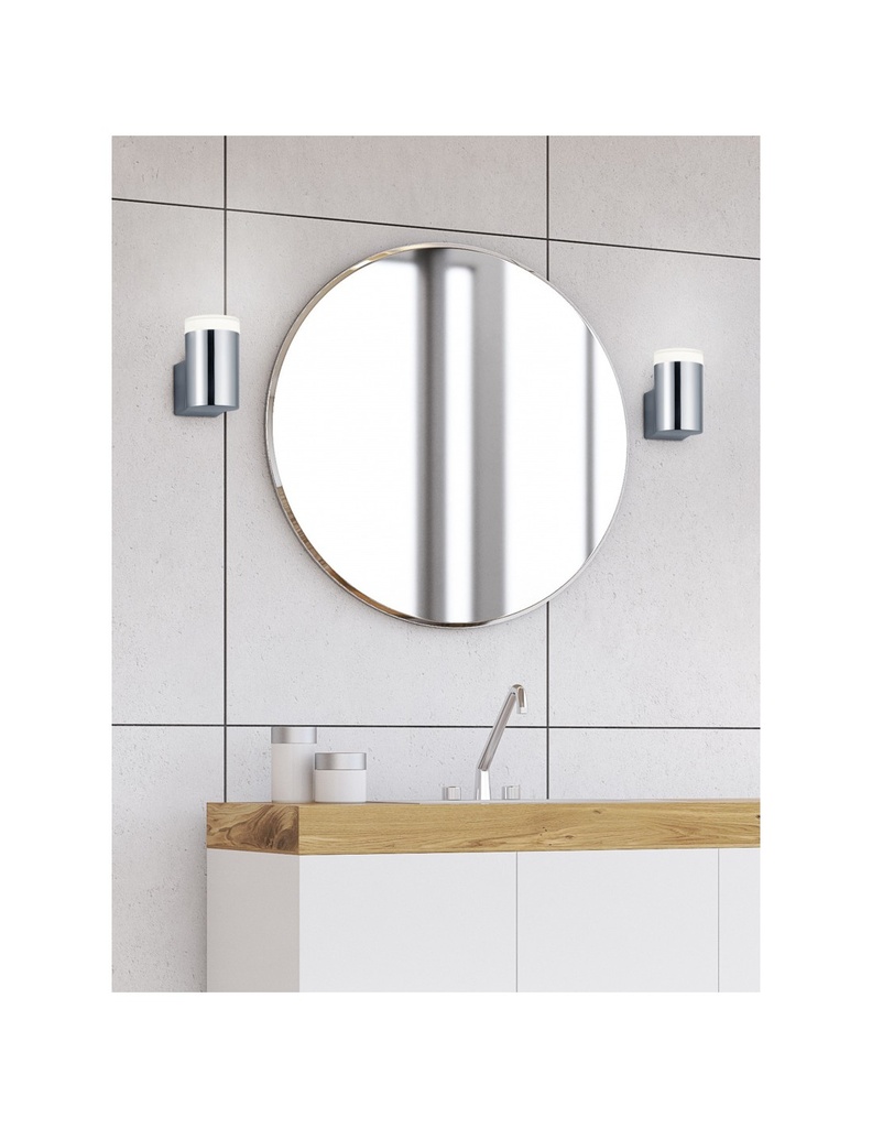 Applique Led Ray Cromo H8 cm IP44 Trio Lighting