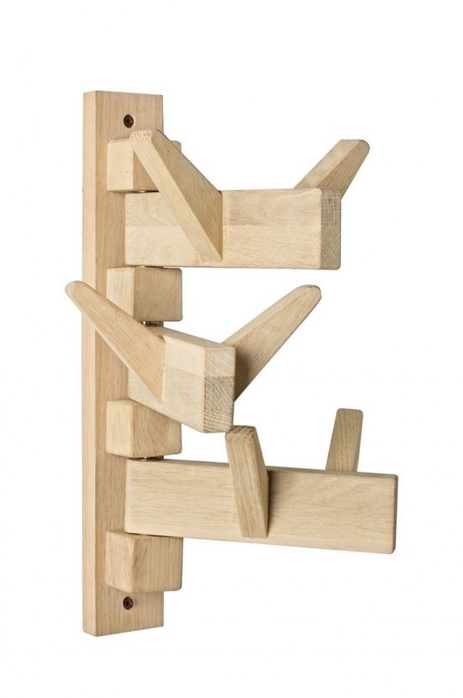 Appendino in legno 6 ganci Daiki - Samnite