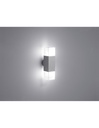 Applique Led da Esterno Doppia Luce Hudson Alluminio Trio Lighting