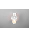 Applique Lanterna Cavado Bianco IP44 Sensore Movimento Trio Lighting - Samnite