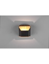 Applique Moderna Biemissione Led Arino Nero Trio Lighting - Samnite