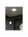 Applique Plafoniera Led IP54 Hondo Bianco 14x14 cm Trio Lighting - Samnite