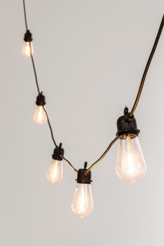 Catena Flare 6Led Pl Trasp - Samnite