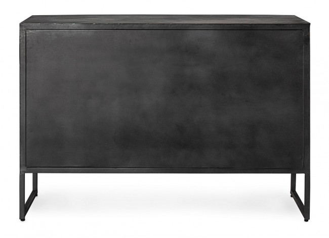 Credenza 2 ante e 3 cassetti Dorset stile industriale - Samnite