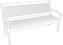 Cuscino Panca 3 Posti Poly 180 - Samnite
