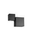 Applique Moderna Miguel Nero Doppia Emissione Led Trio Lighting