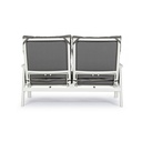 Divano 2 posti reclinabile da esterno 152x81x98h cm - Samnite