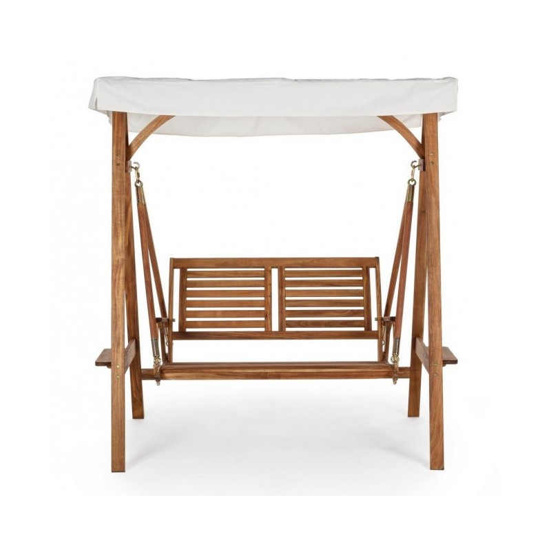 Dondolo 2 posti da esterno 185x112x188h cm - Samnite