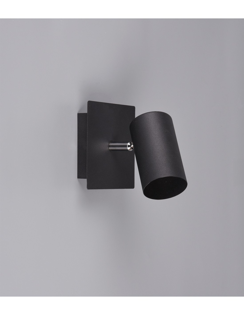 Faretto Cilindro Spot GU10 Orientabile Marley Nero Trio Lighting - Samnite