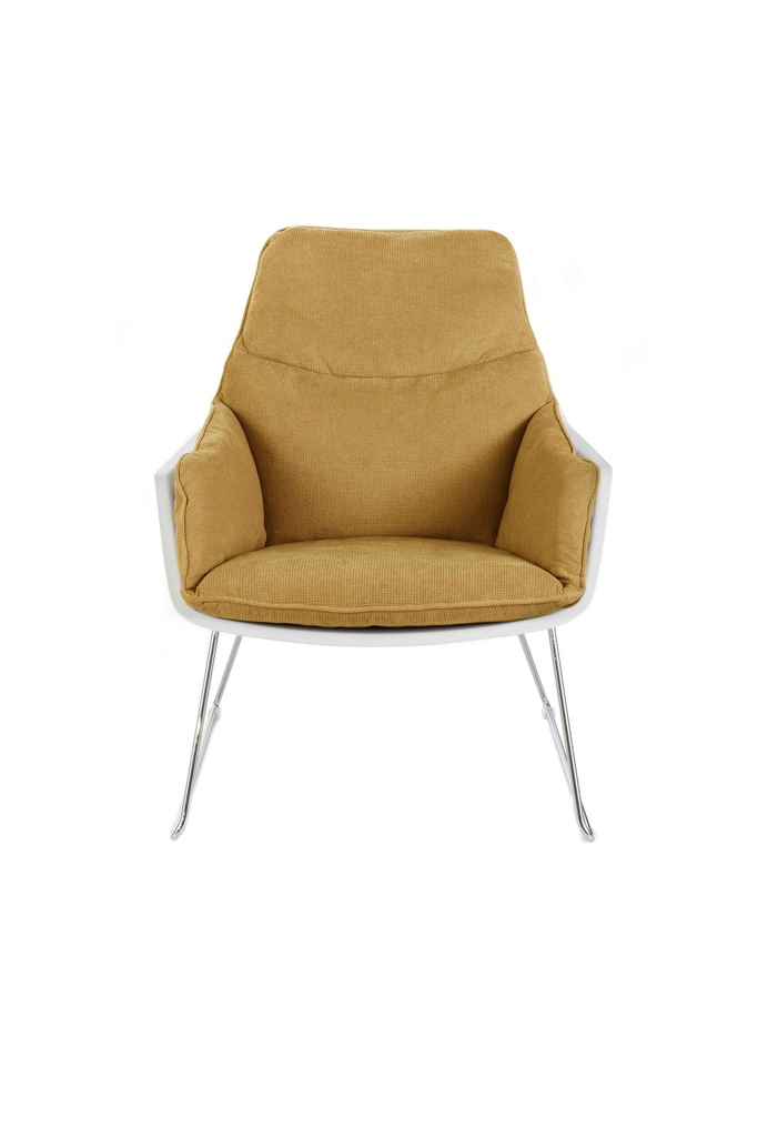  Poltrona in polipropilene giallo 85 cm x 74 cm H. 86 cm - Samnite