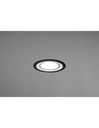 Faretto da Incasso Core Nero Led 10w 3000k Ø14 cm Trio Lighting - Samnite
