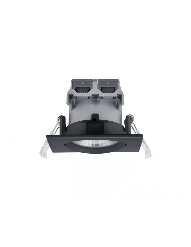 Faretto da Incasso Quadrato Pamir Led 5,5w 3000k Nero Trio Lighting - Samnite